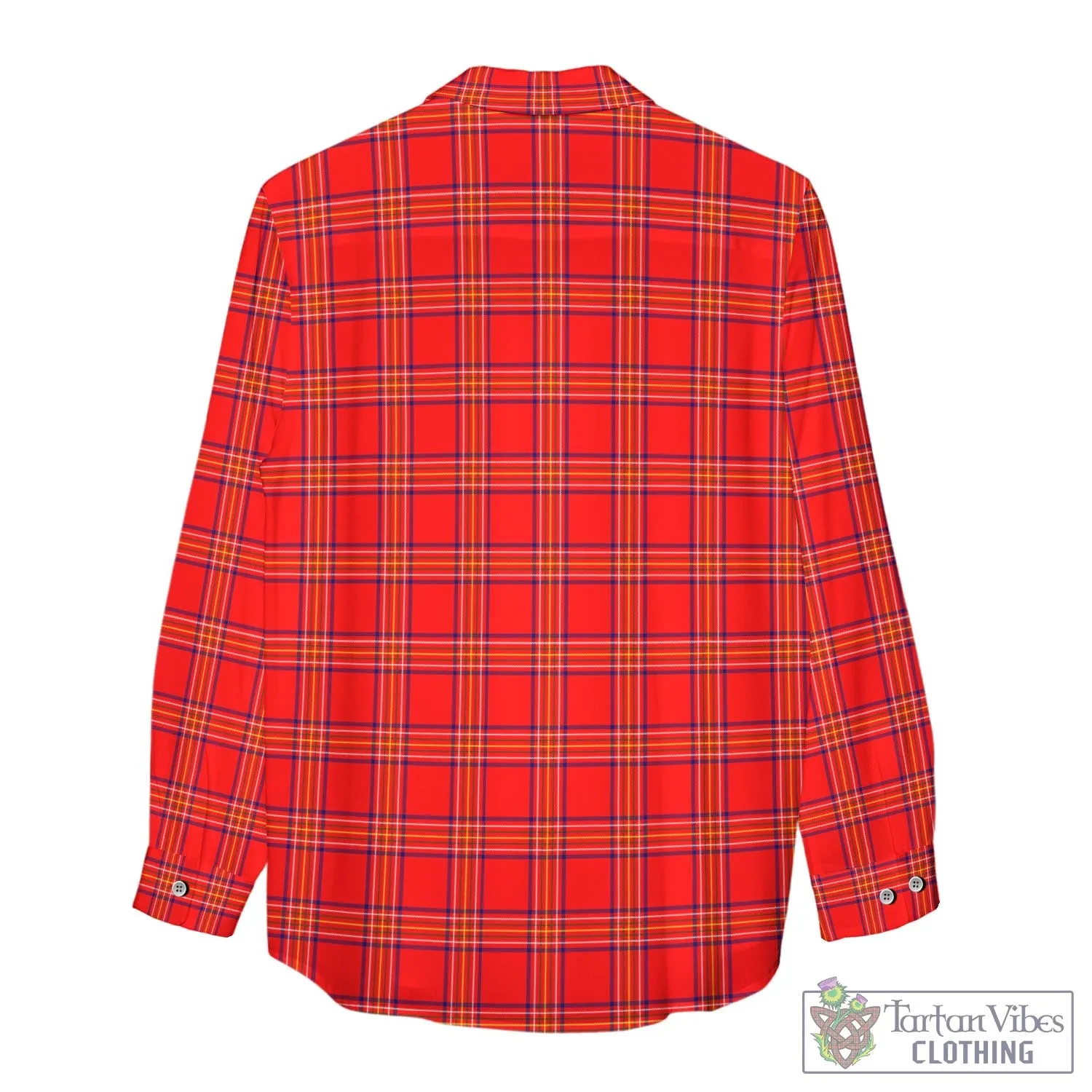 Burnett Modern Tartan Women's Casual Shirt