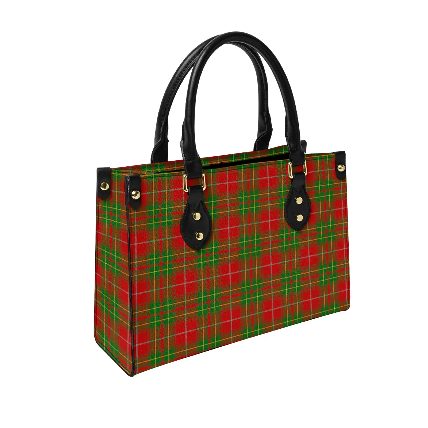 Burnett Tartan Leather Bag