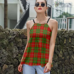 Burnett Tartan Loose Halter Neck Camisole