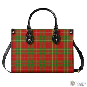 Burnett Tartan Luxury Leather Handbags