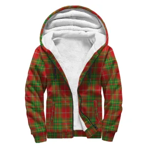 Burnett Tartan Sherpa Hoodie