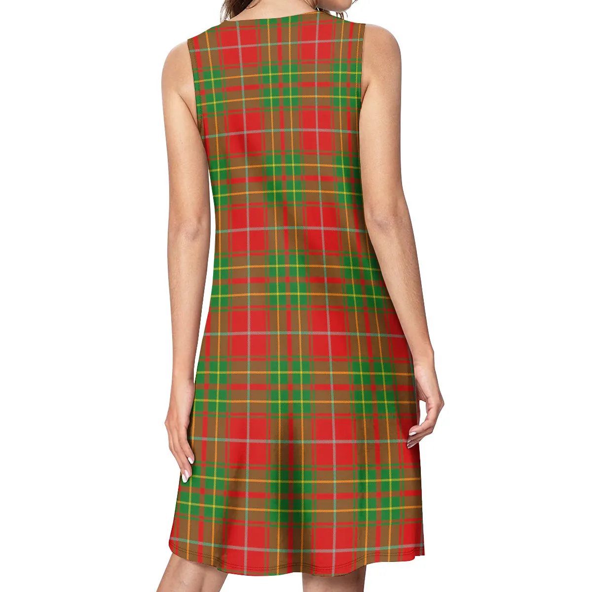 Burnett Tartan Womens Casual Dresses