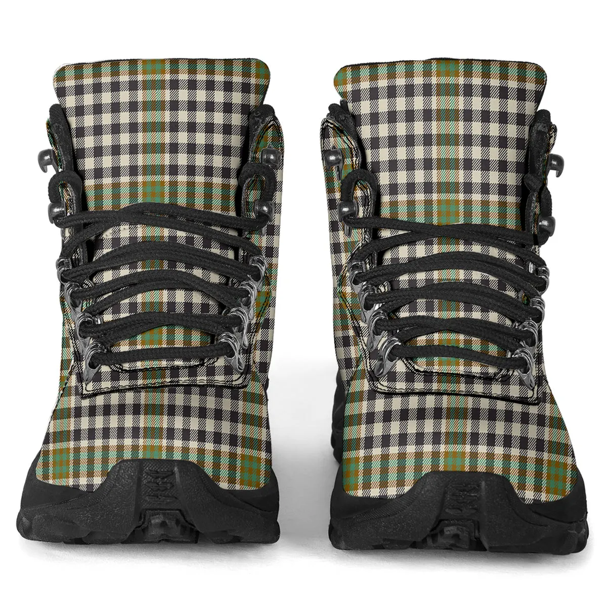 Burns Check Tartan Alpine Boots