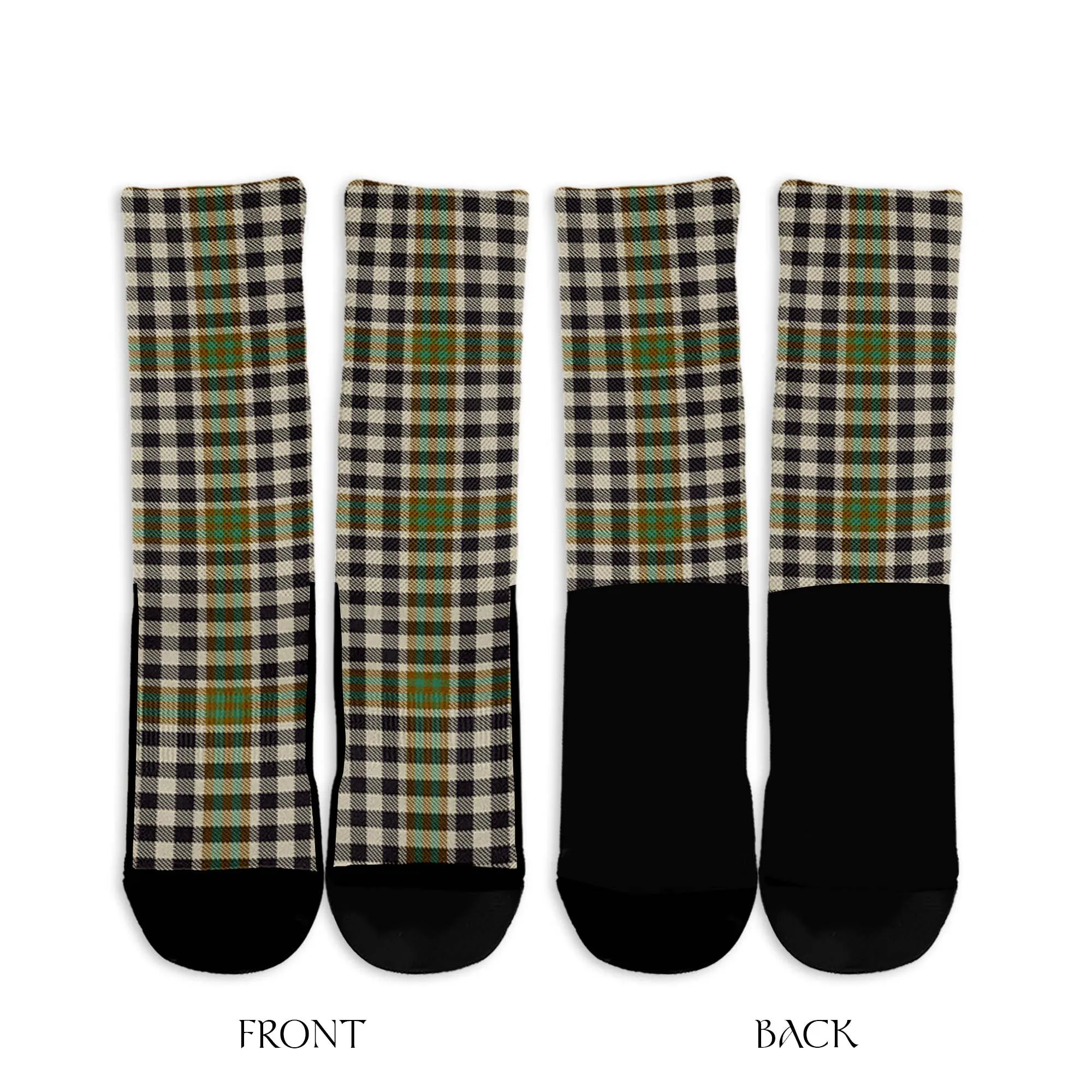 Burns Check Tartan Crew Socks