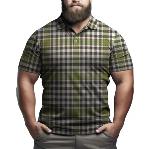 Burns Check Tartan Mens Polo Shirt