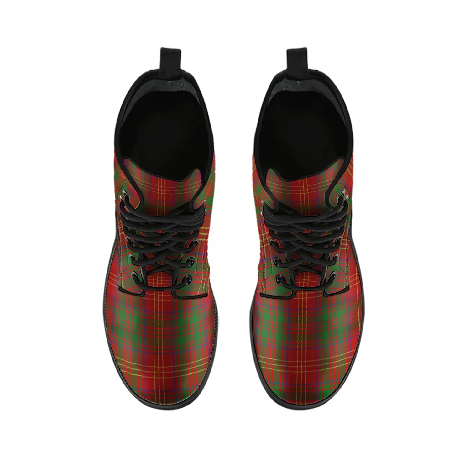 Burns Tartan Leather Boots