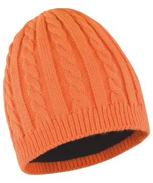 Burnt Orange - Mariner knitted hat