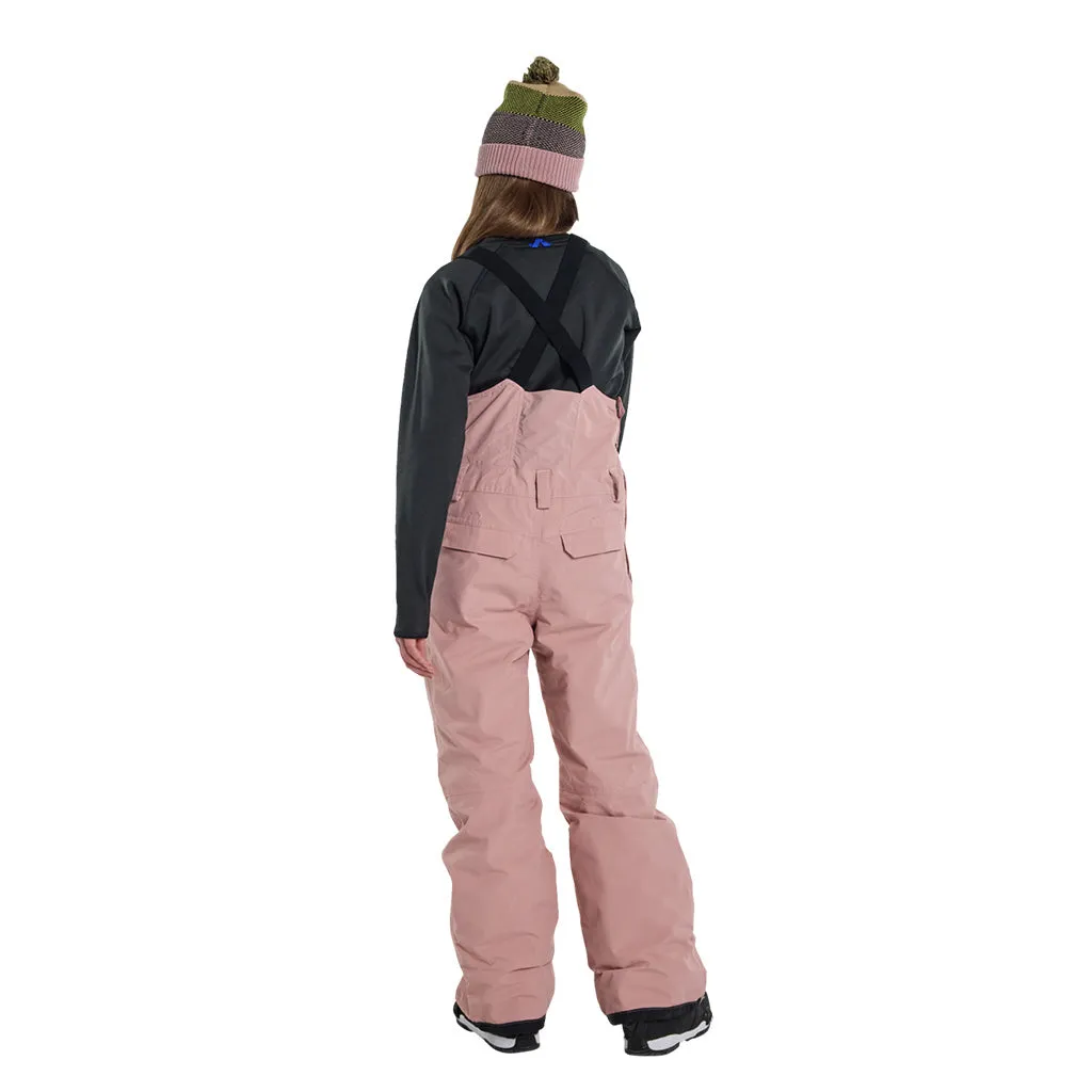 Burton 2024 Kids Skylar Bib Pant - Powder Blush