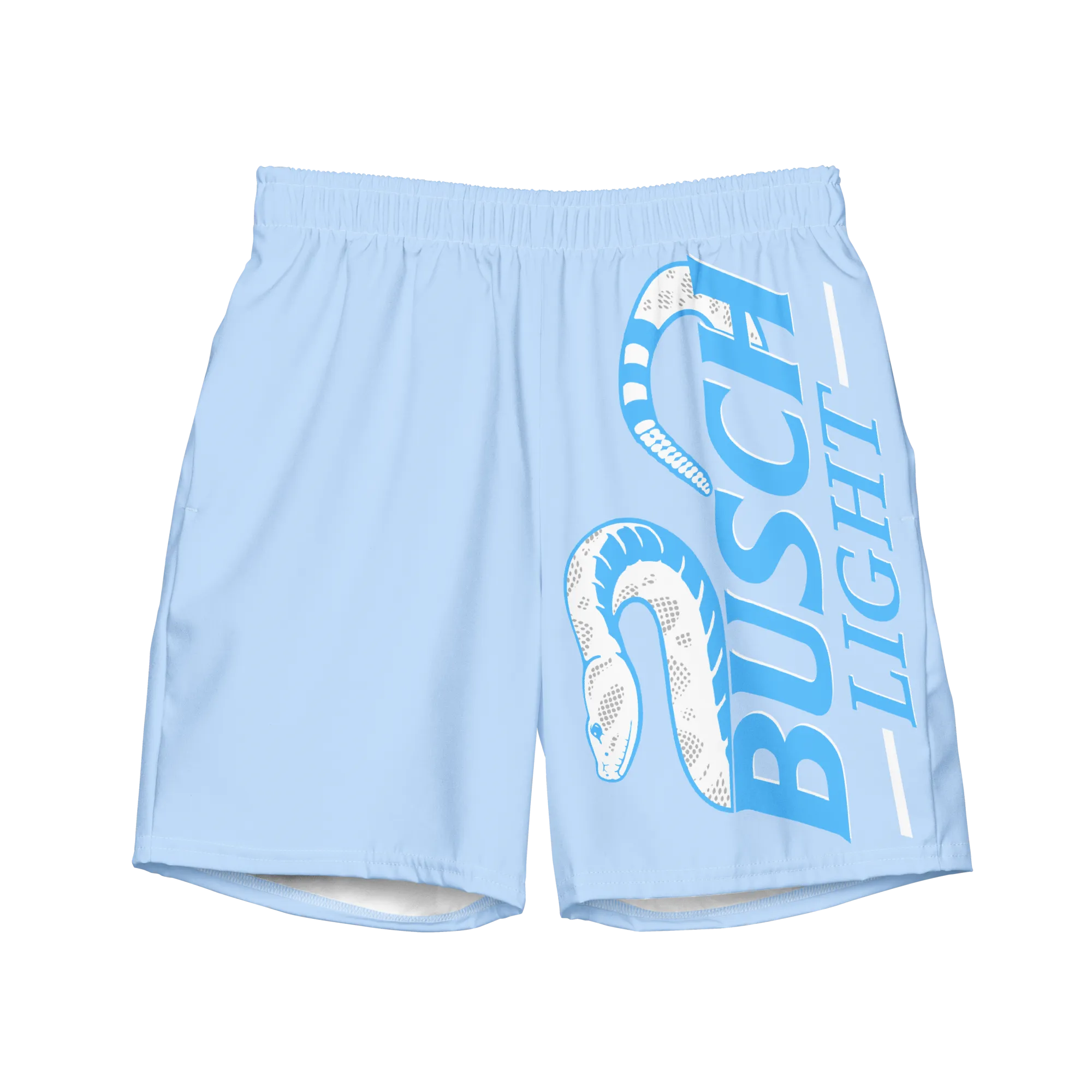 Busch Light Rattlesnake Swim Trunks