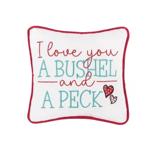 Bushel and A Peck Mini Pillow