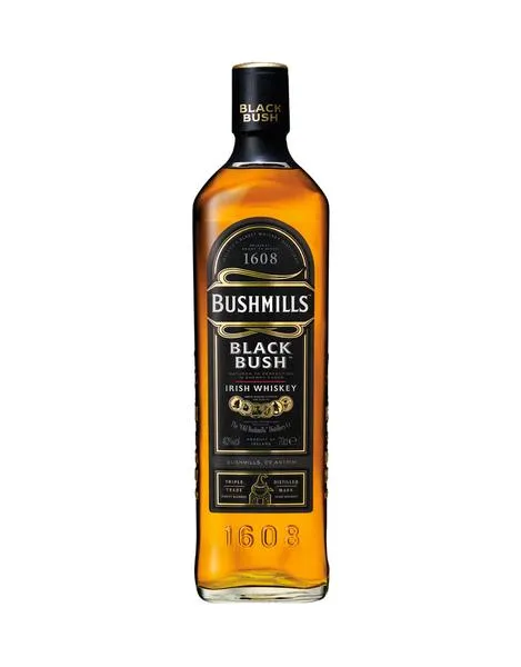 BUSHMILLS BLACK BUSH IRISH WHISKEY 750mL