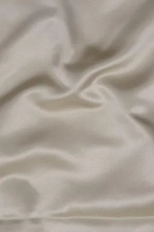 Butter Cream Silk Duchess Satin Fabric