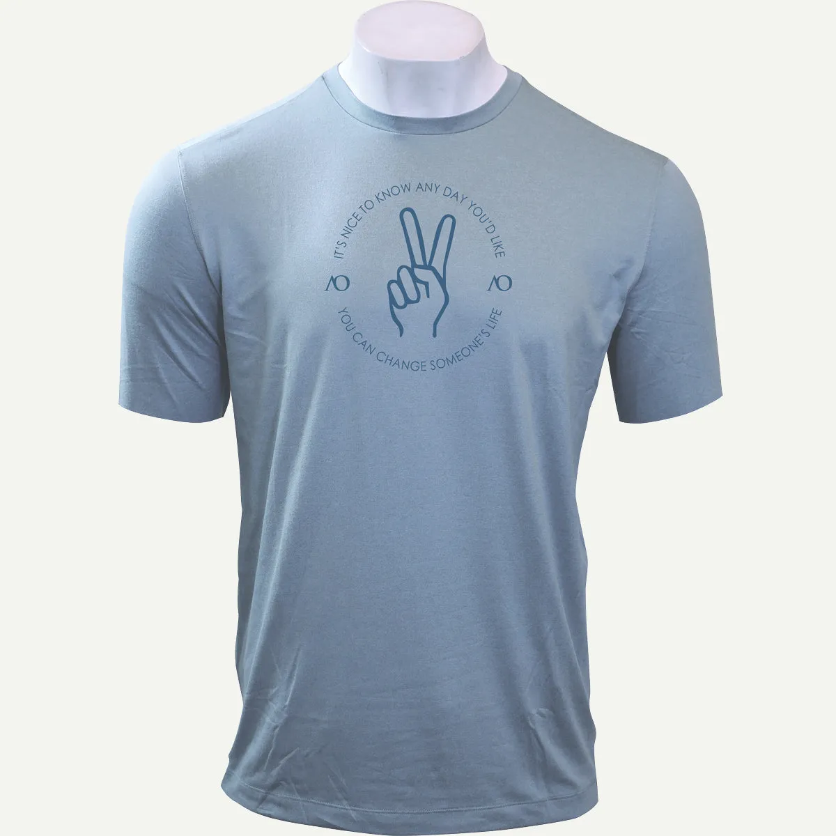 Butter T Peace - Blue Fog Heather