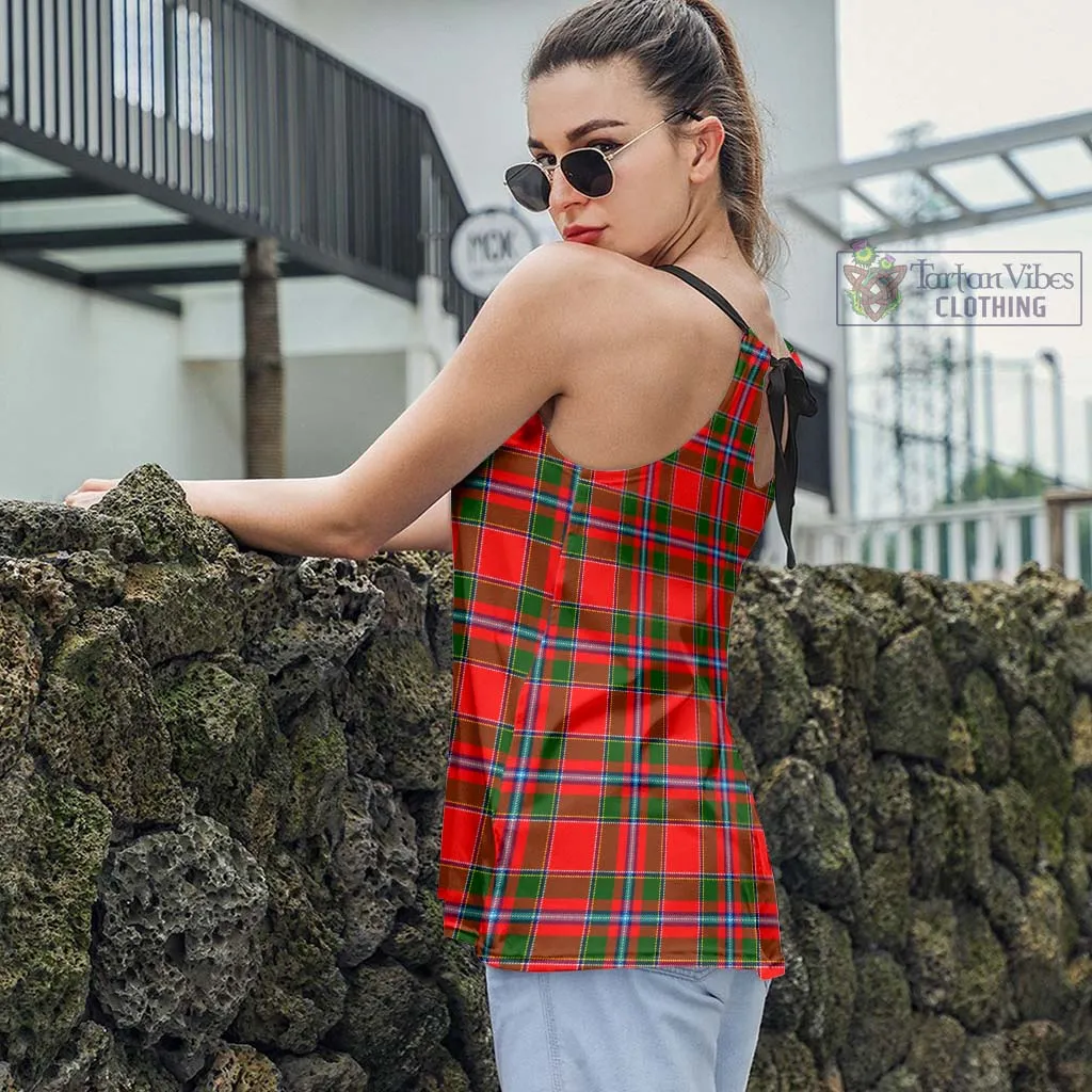 Butter Tartan Loose Halter Neck Camisole