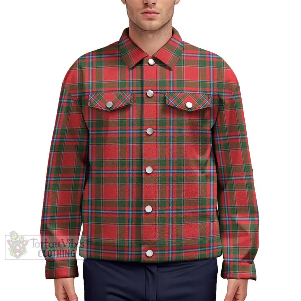 Butter Tartan Unisex Lapel Cotton Jacket