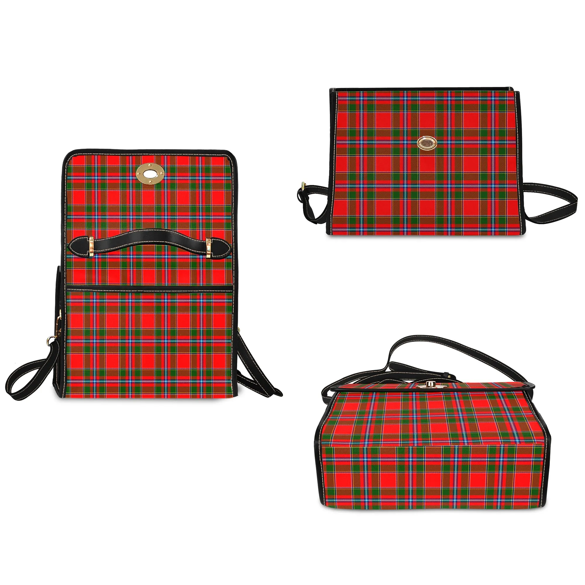 Butter Tartan Waterproof Canvas Bag