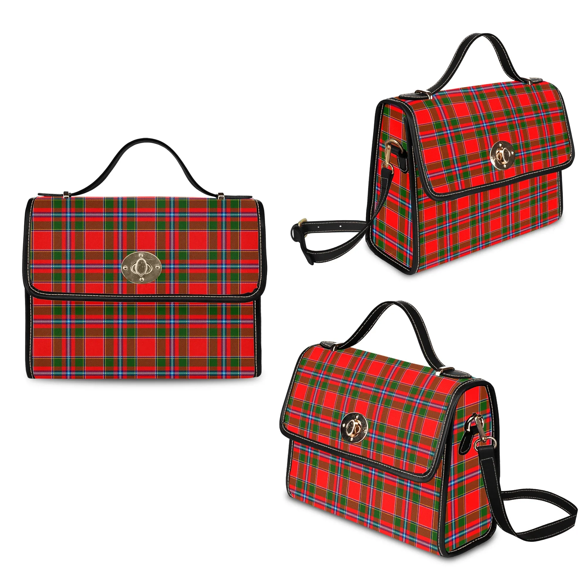 Butter Tartan Waterproof Canvas Bag