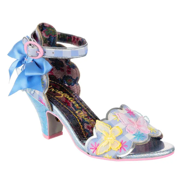 Butterflies and Bows in blue by Irregular Choice