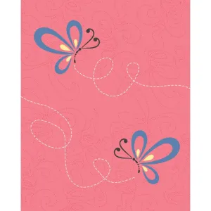 Butterflies Printed Backdrop