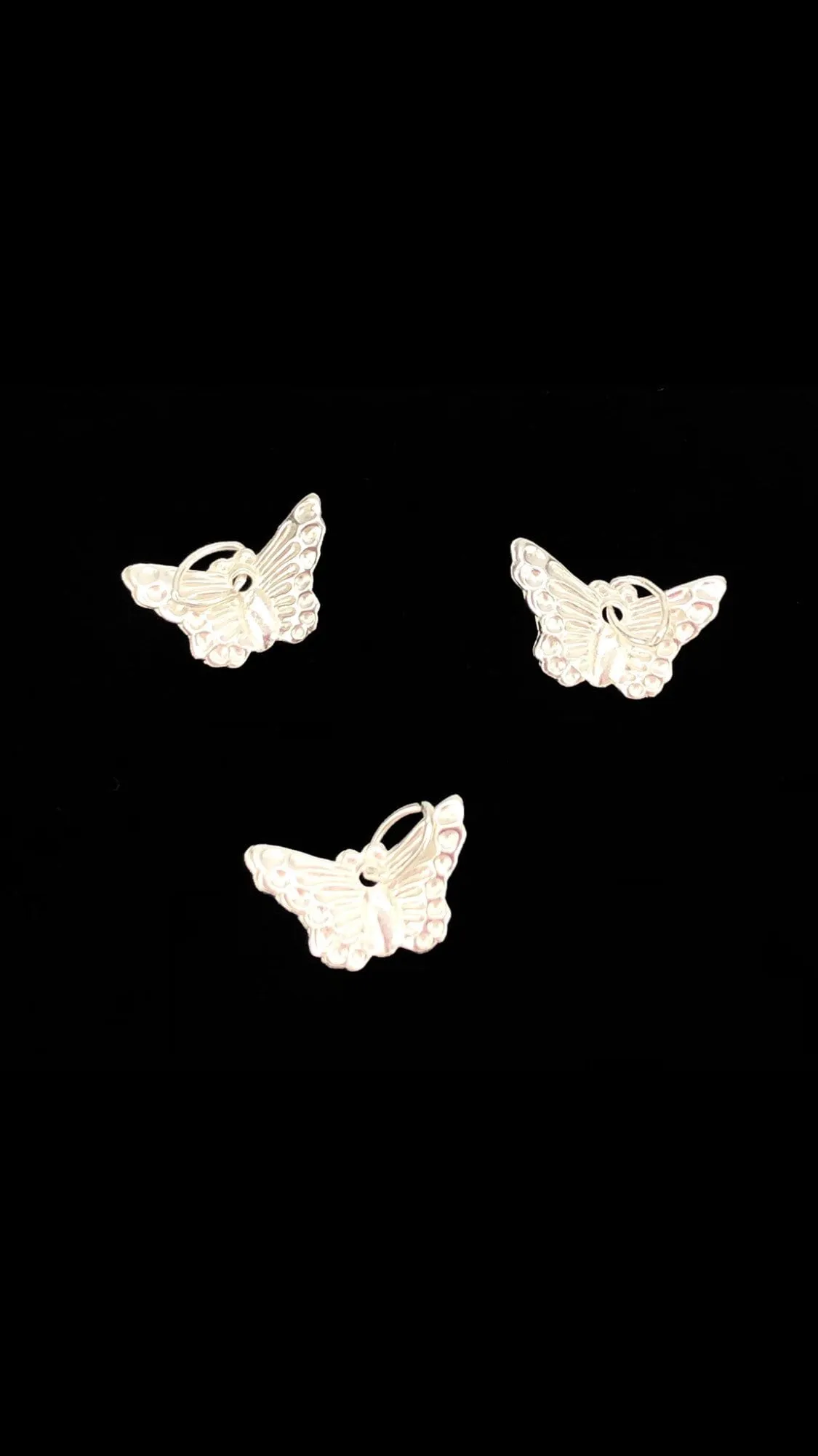 Butterfly Charm , Sku#243-C