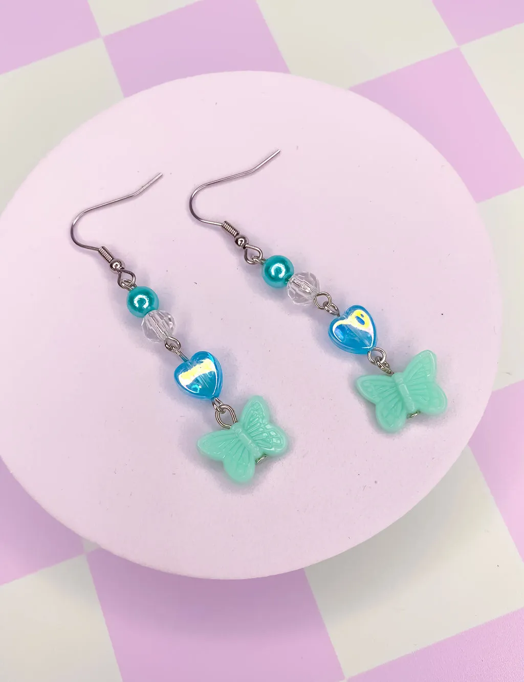 BUTTERFLY DREAMS EARRINGS - BLUE