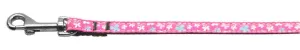 Butterfly Nylon Ribbon Collar Pink 3-8 wide 6Ft Lsh