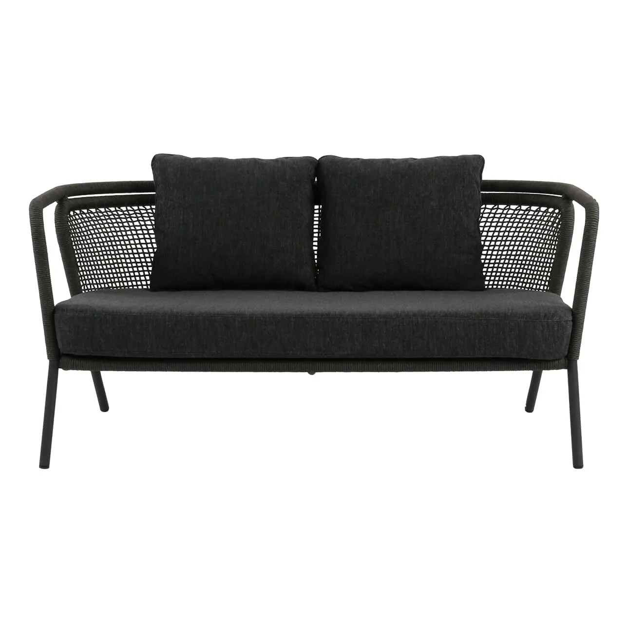 Butterfly Outdoor Rope Sofa (Panama Coal)