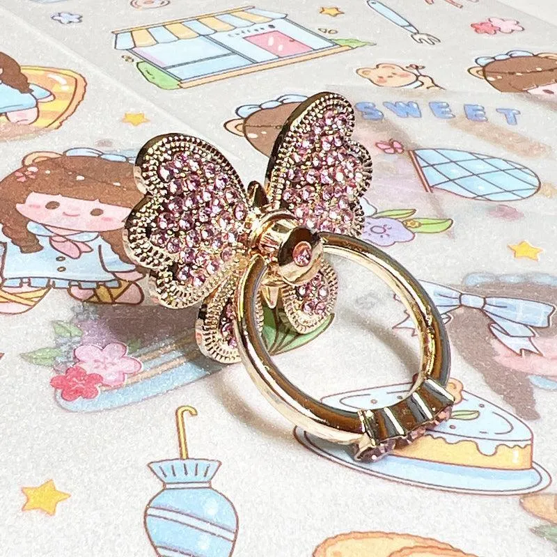 Butterfly Phone Ring Holder Fashion Butterfly