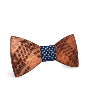 Butterfly Wooden Bow Tie