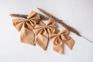 Butterscotch Sailor Bow