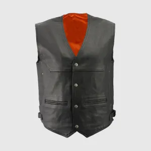 Buy Best Style Black Deep Pocket Vest