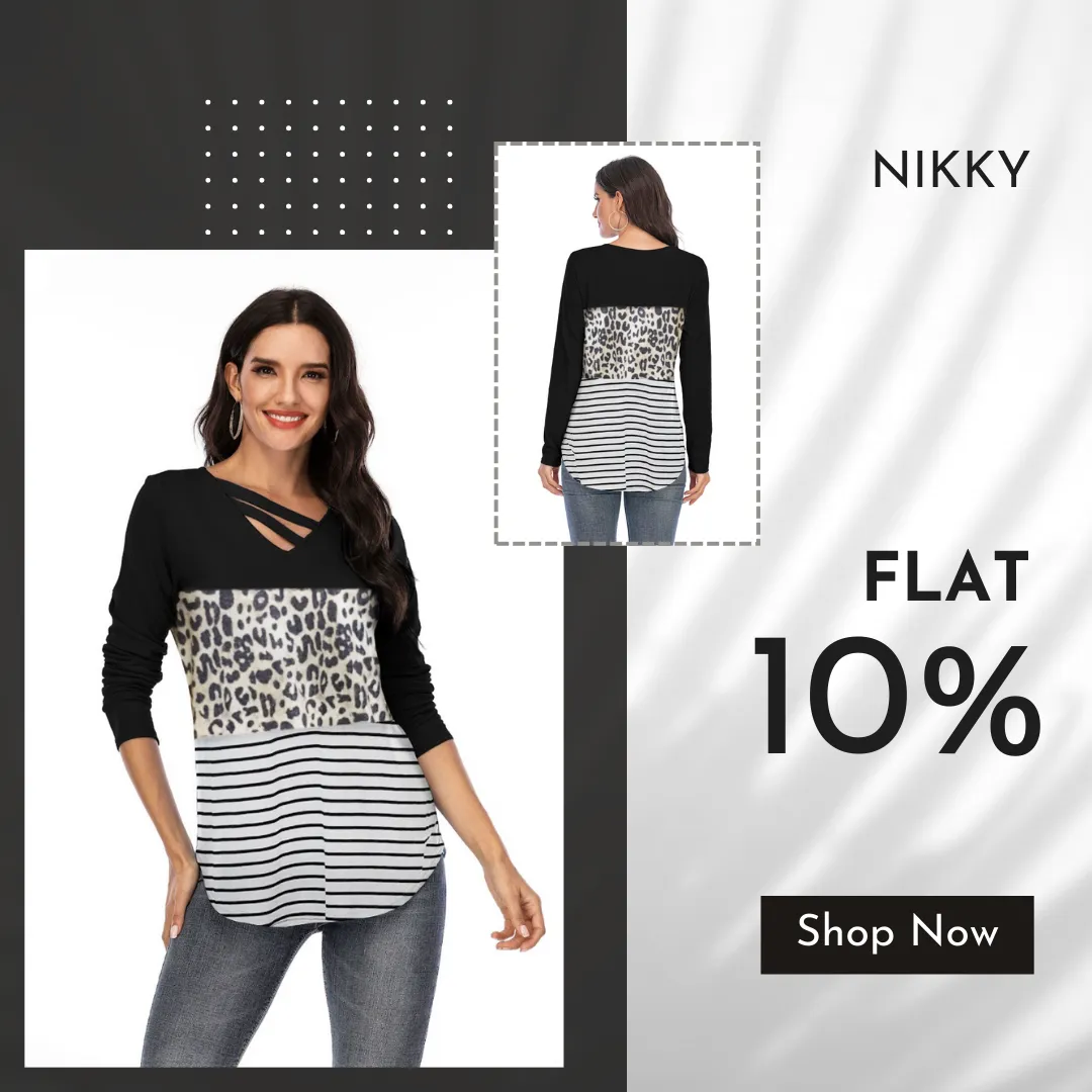 Buy Women's Leopard Print Tops Online