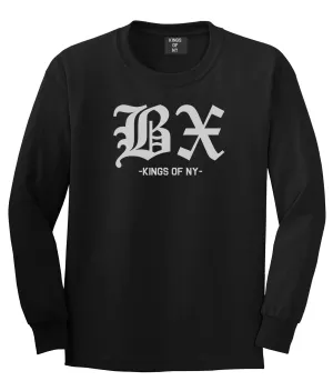 BX Old English Bronx New York Long Sleeve T-Shirt