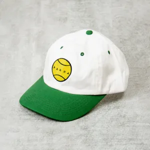 By Parra Balled Logo 6 Panel Cap -  White