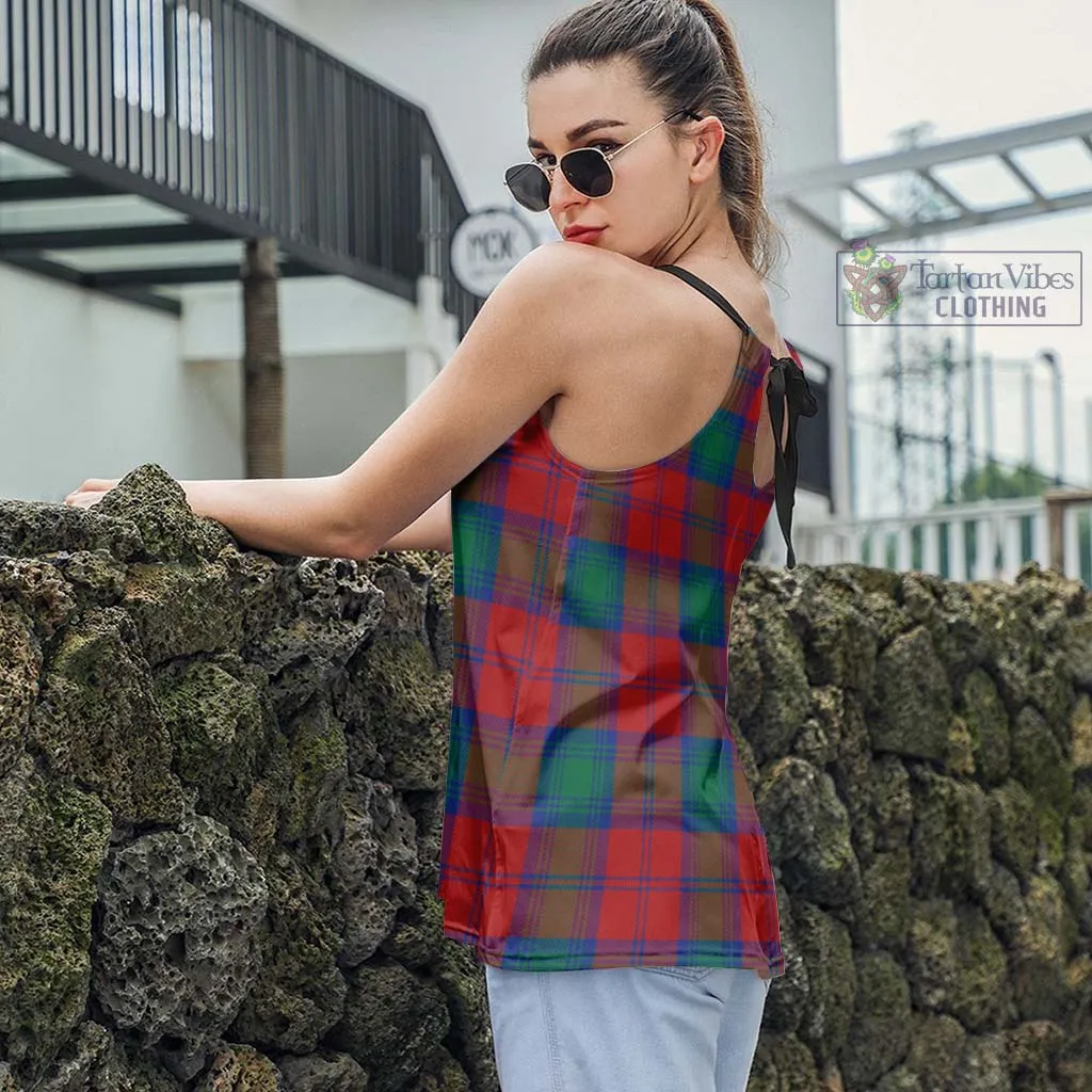 Byres (Byses) Tartan Loose Halter Neck Camisole