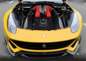 C3 Carbon Ferrari F12 Carbon Fiber Engine Cover