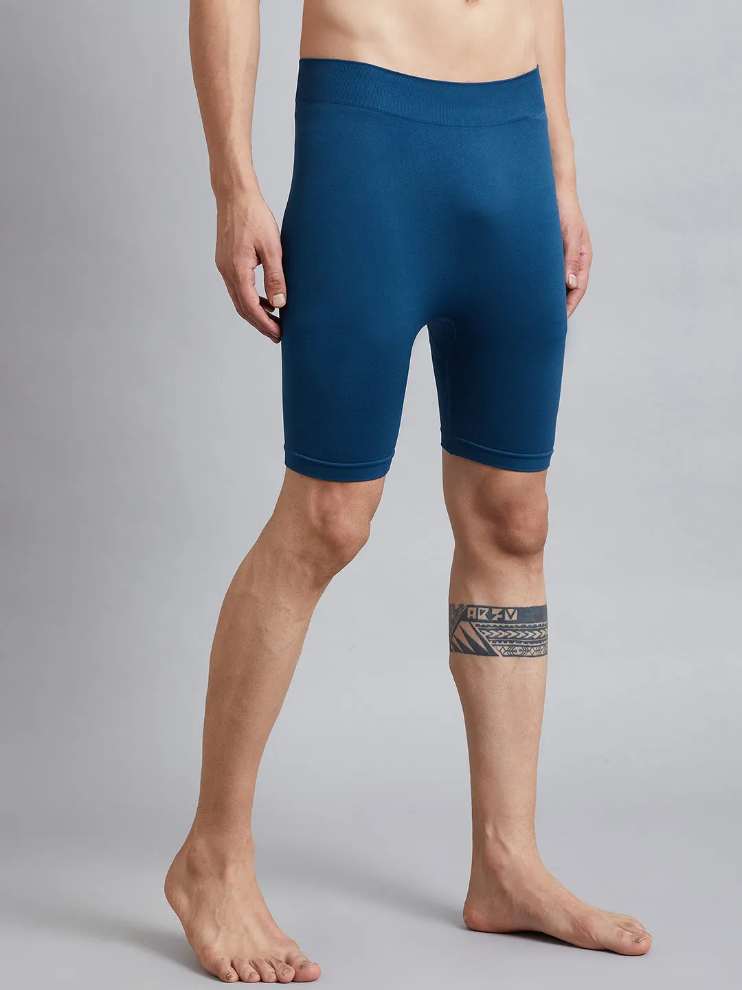 C9 AIRWEAR Men Mid Rise Cycling Shorts - Navy