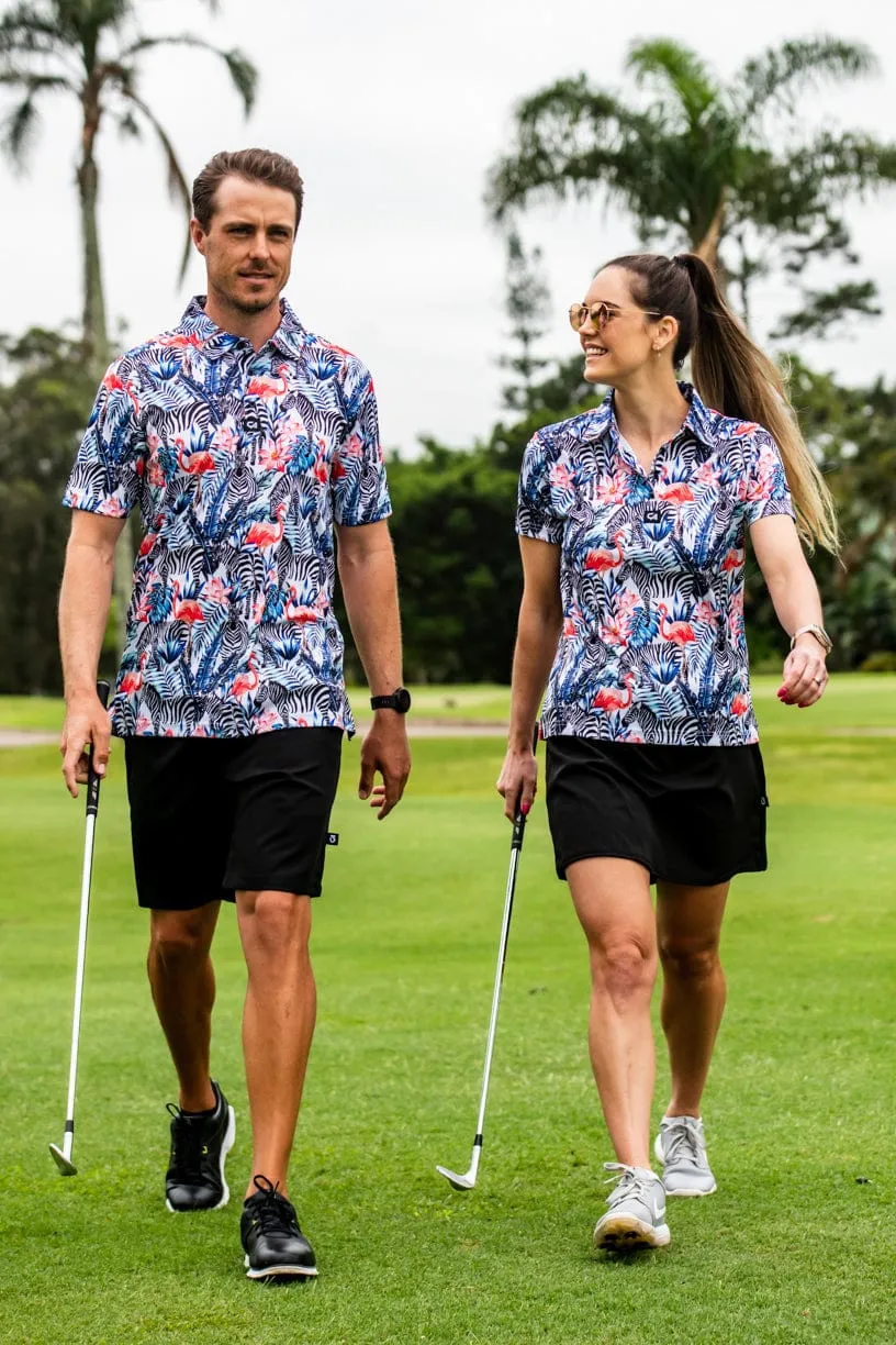 CA Funky Golf Shirt | Mingos & Zebbies