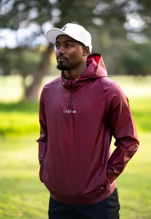 CA Waterproof Jacket | Maroon