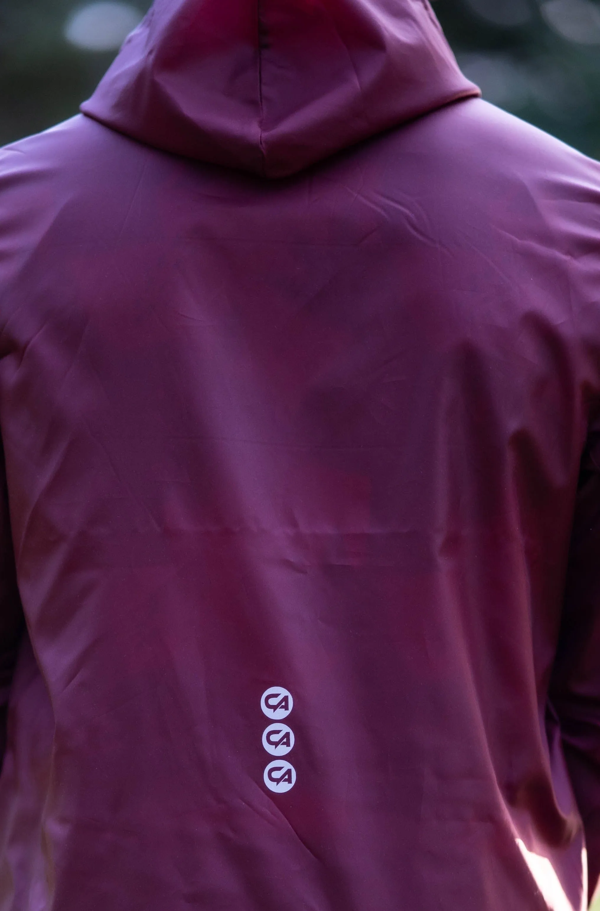 CA Waterproof Jacket | Maroon