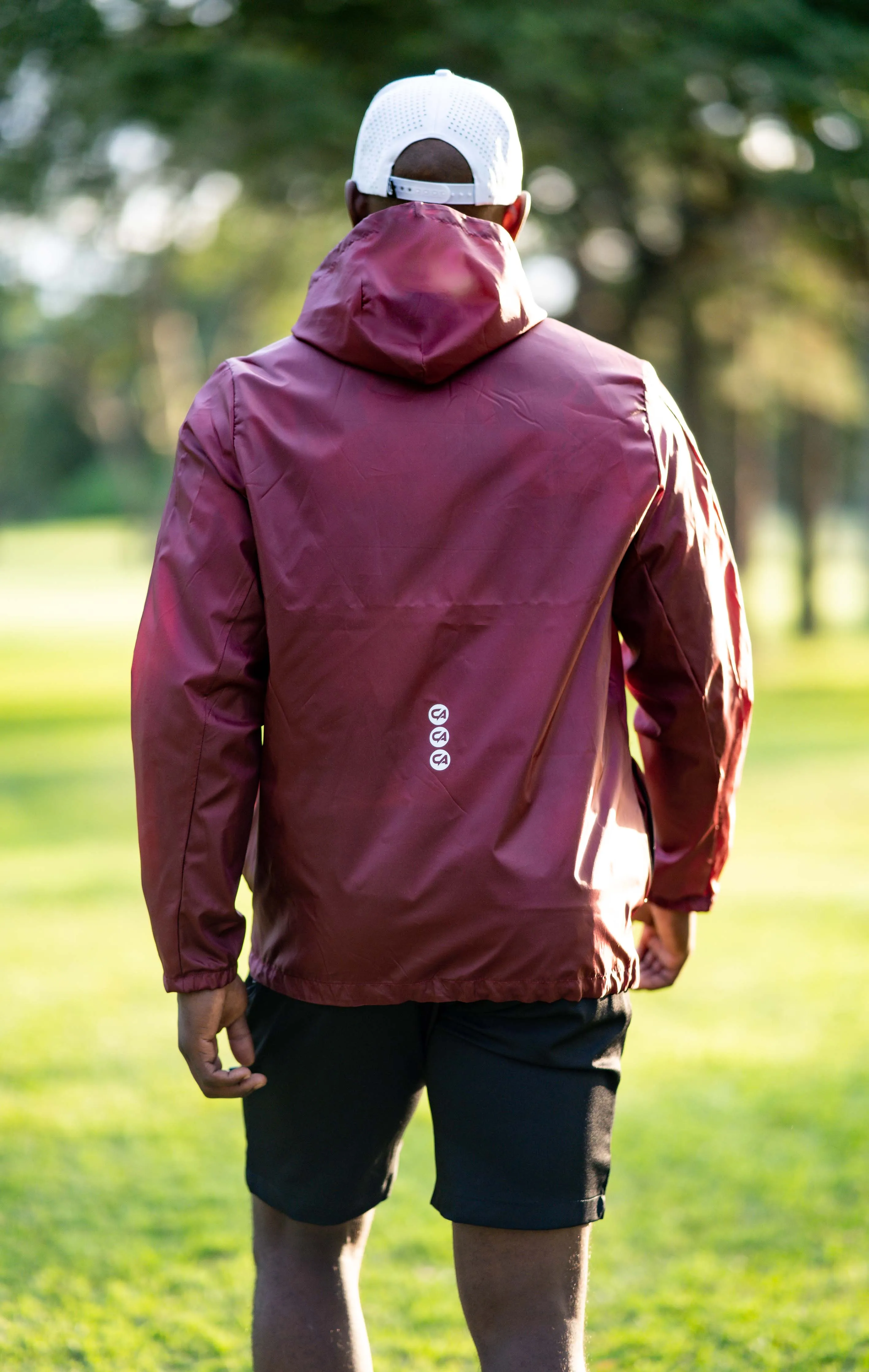 CA Waterproof Jacket | Maroon