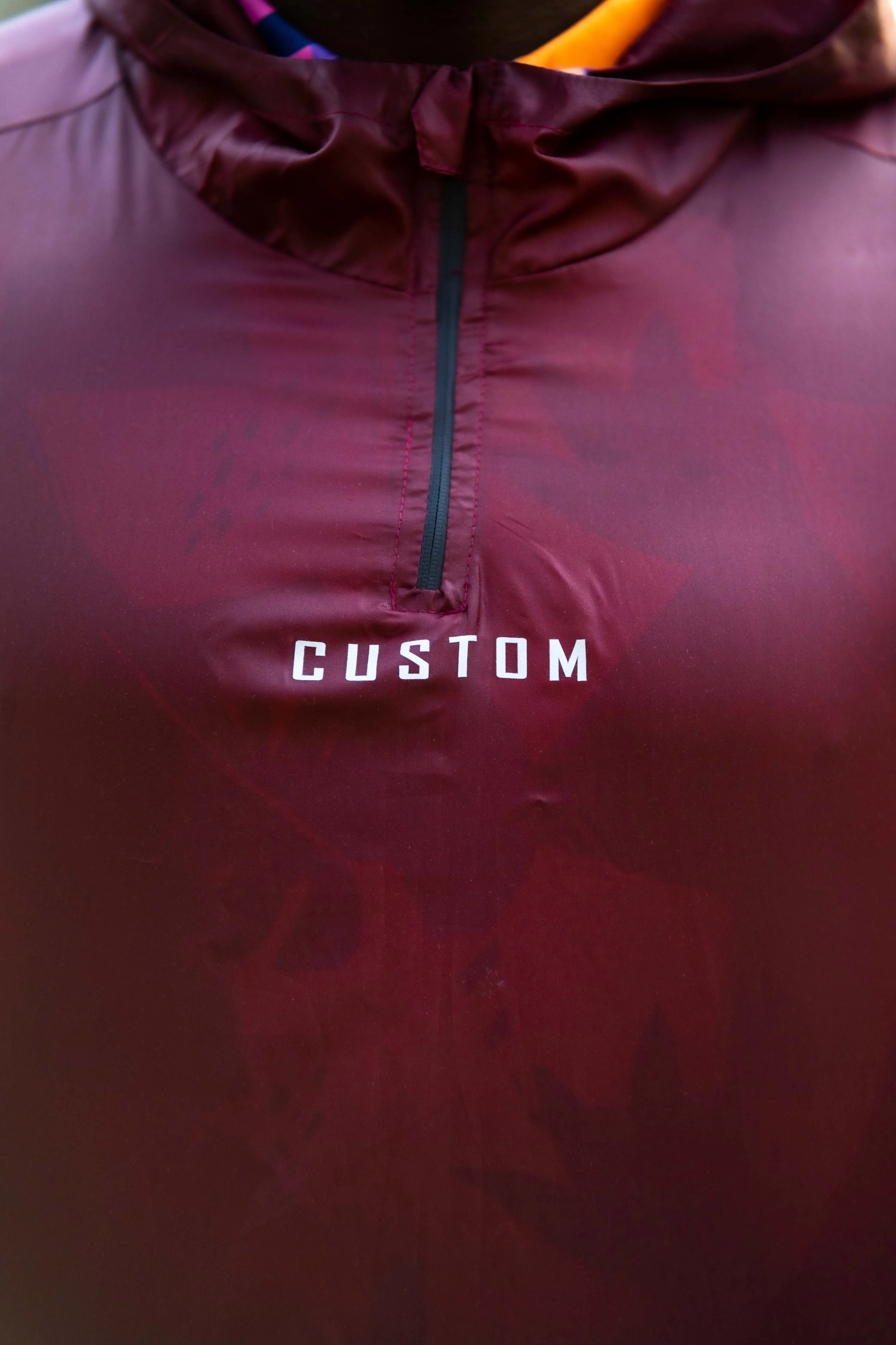 CA Waterproof Jacket | Maroon