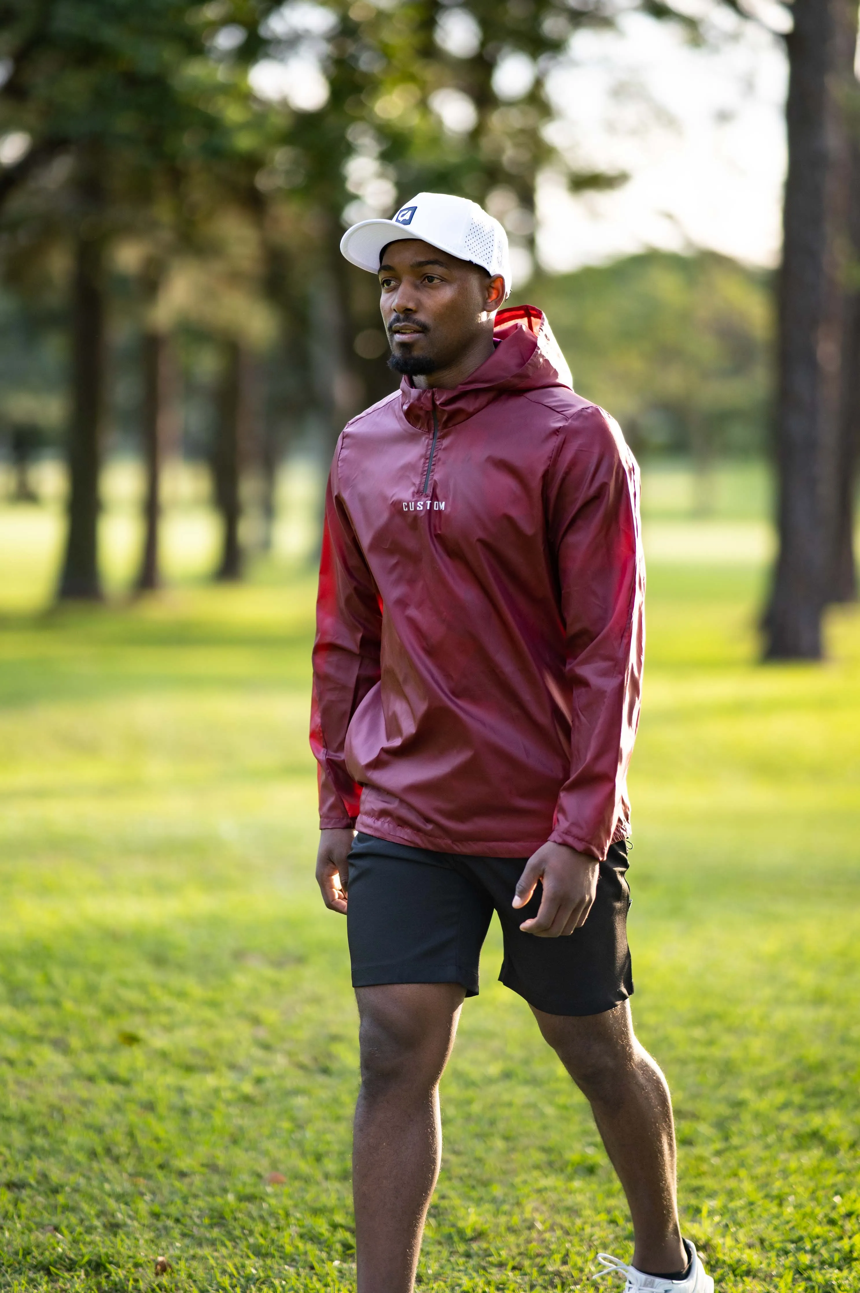 CA Waterproof Jacket | Maroon