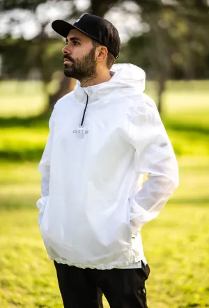 CA Waterproof Jacket | White