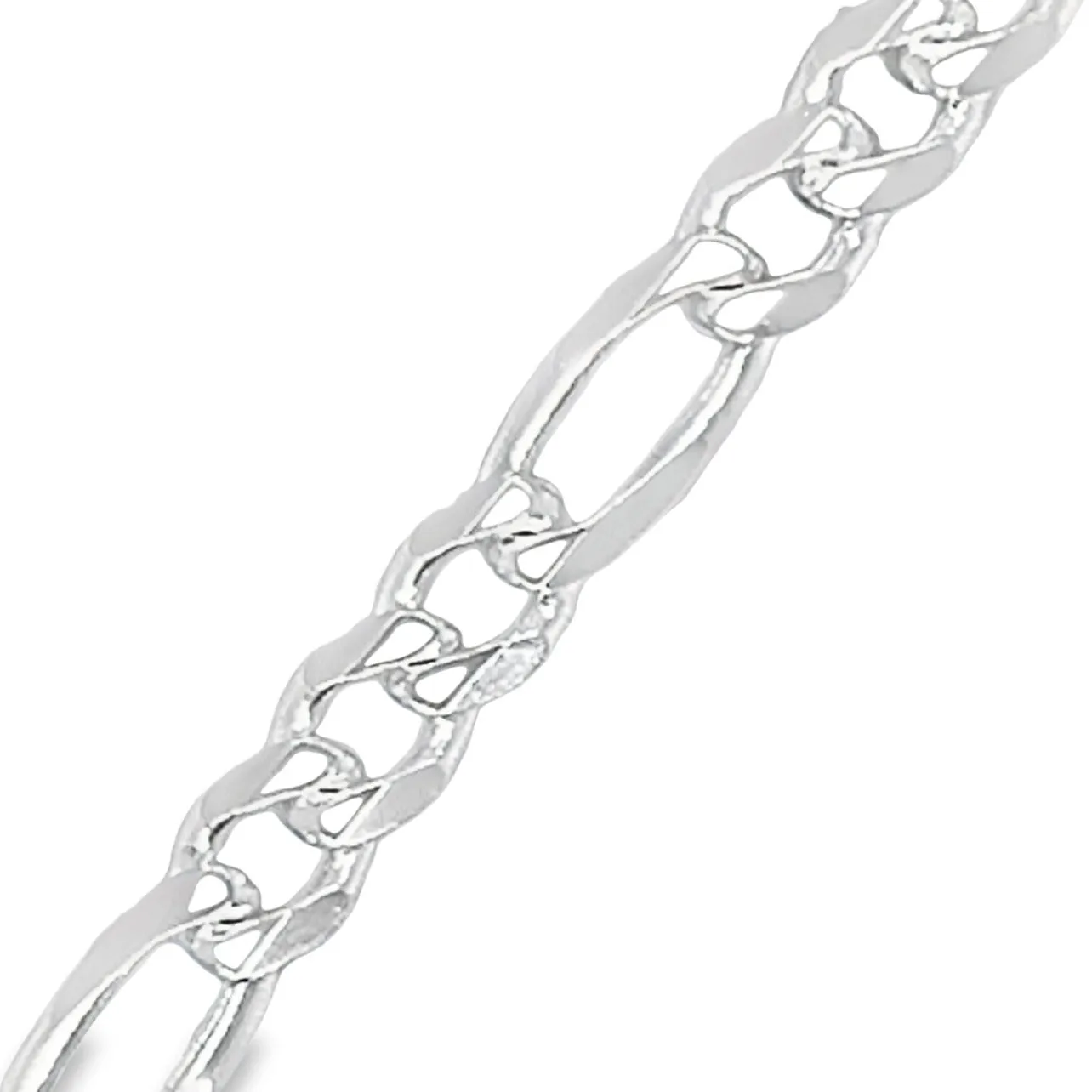 CA275 Figaro Chain Necklace-3.5mm