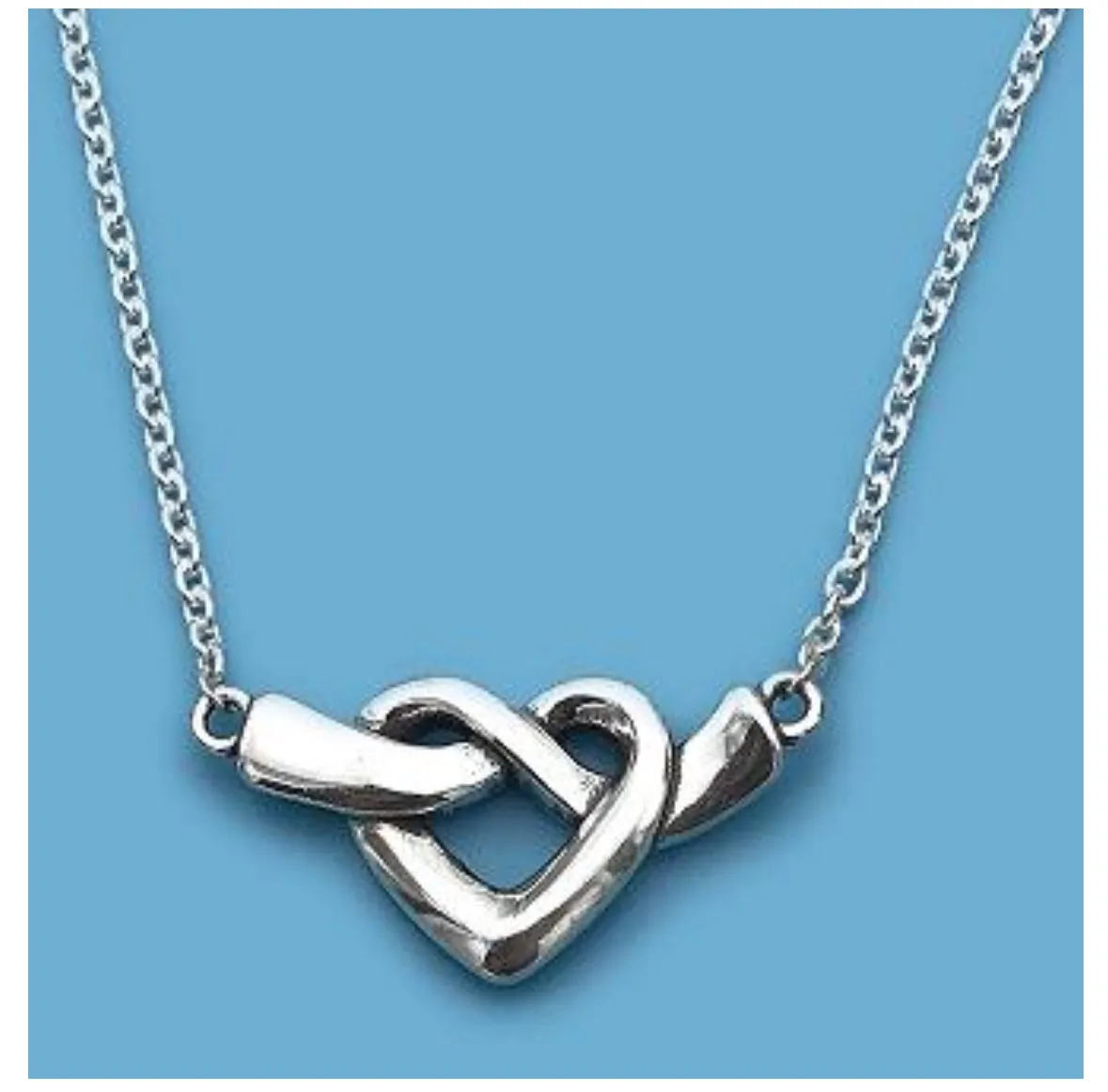 CA286 Infinity Heart Necklace