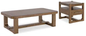 Cabalynn Coffee Table with 1 End Table