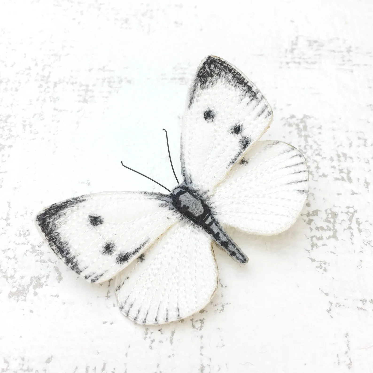 Cabbage White Butterfly Brooch