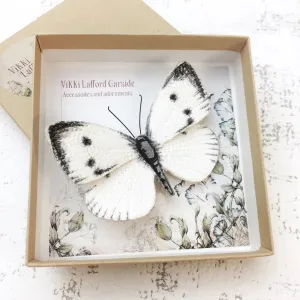 Cabbage White Butterfly Brooch