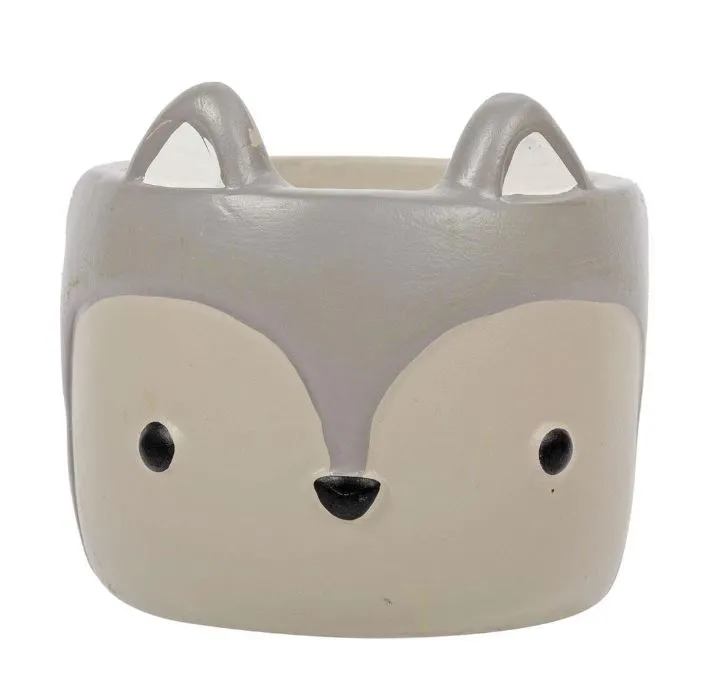 Cache-pot 3 po renard gris